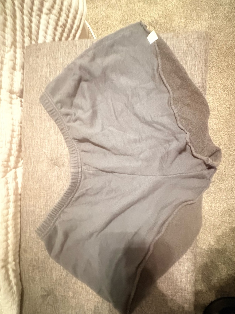 aerie Gray Athletic Lounge Shorts